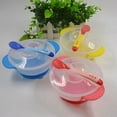 thumbnail image 2 of 1 Set Baby Suction Bowl Temperature Color Changing Spoon Feeding Tableware, 2 of 2