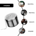 thumbnail image 2 of 1 Pc Stainless Steel Tea Strainer Multipurpose Tea Filter Spice Infuser, 2 of 8