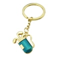 thumbnail image 3 of KLKCMS Golf Tube Keychain Decorative Keyfob 2D Simulation Golf Club Key Rings Sports Pendant for Backpack Bag Men Anniversaries Gift Gold Blue, 3 of 9