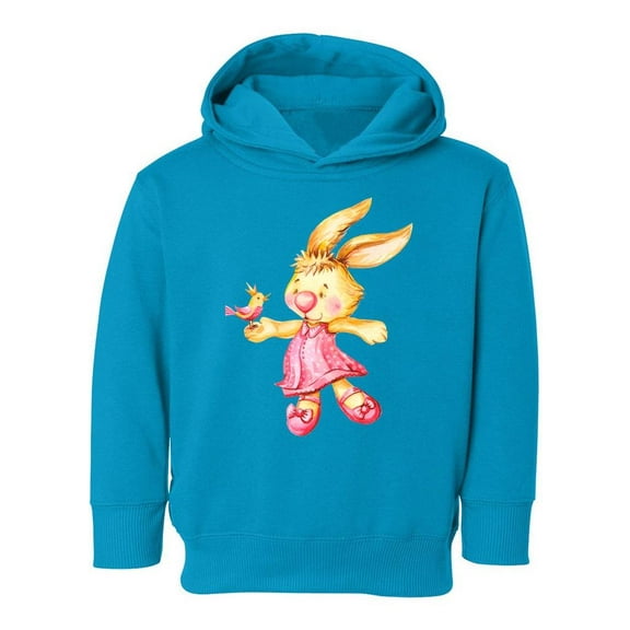 Bunny With A Bird Hoodie Toddler -Image by Shutterstock,  2 Toddler