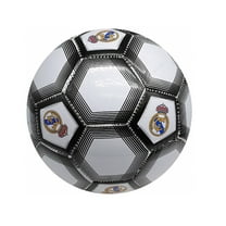 Icon Sports Real Madrid Soccer Ball Official Licensed Size 2 [Black&White Design]