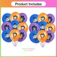 thumbnail image 2 of Coraline Balloons Party Supplies Birthday Decorations Decor Kit Latex, 2 of 5
