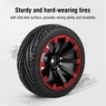 thumbnail image 4 of DOACT 4pcs RC 1:10 Road Racing Car Tires Rubber Tyre Racing Wheel CarAccs, 4 of 8