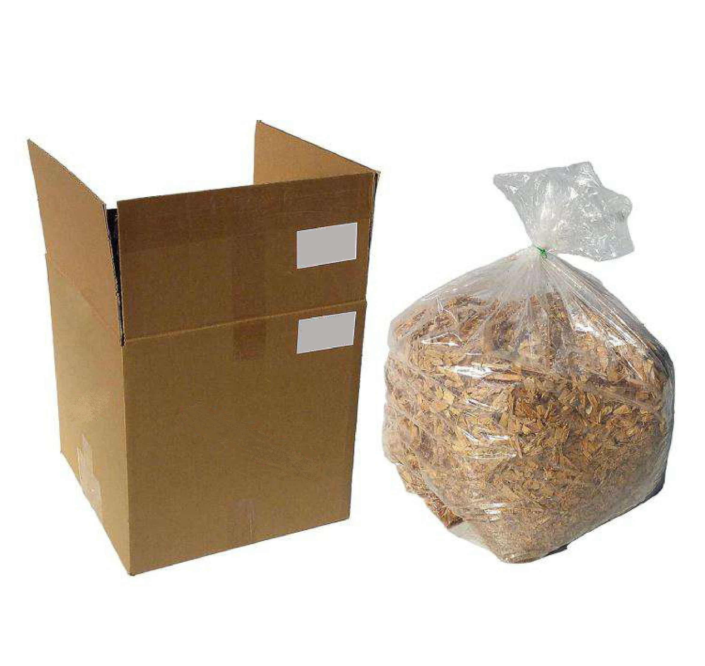 Fresh Natural Pine Wood Chips Shavings Mulch Garden Bark, (34QT). Use for No Splinter Kids Playground, Animal Enclosures, Livestock Pet Bedding, Landscaping Beds Pots, Decorative Walkways