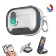 thumbnail image 1 of Two-color Shockproof Earphone Case With Magnetic up Pro3 , For Airpods, 1 of 7