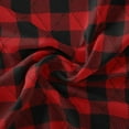 thumbnail image 6 of David Textiles 42" Cotton Double-Faced Quilt Buffalo Plaid Fabric By the Yard, Red, 6 of 6