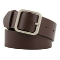 thumbnail image 1 of TAILTOSS 1Pcs Women Reversible Belt 3.3Cm Width 43In Length in Coffee and, 1 of 8