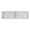 thumbnail image 1 of Folding Pocket-size BT Keyboard Scissor Switch Keyboard Compatible with iOS/Android/Windows Laptops Tablets Cellphones White, 1 of 8