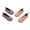 Taupe/Purple, variant on Women's 2 Pair Travel Ballerina Set