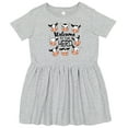 thumbnail image 3 of Inktastic Welcome to the Herd with Cute Black and White Holstein Cows Girls Toddler Dress, 3 of 5