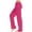 Hot Pink, variant on pstuiky Womens Pants Casual, Solid Color Casual Long Drawstring Outfits for Vacation Modern Fit Activewear for Women Green L