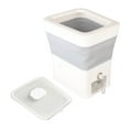 thumbnail image 2 of Dry Rice Dispenser Container, Antiskid 11L Foldable Rice Container Automatic Rice Discharge  For Home White, 2 of 8