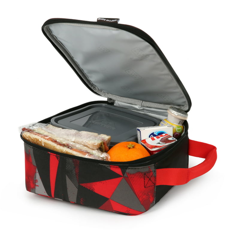 Arctic Zone Upright Reusable Lunch Box Combo with Accessories, Camouflage