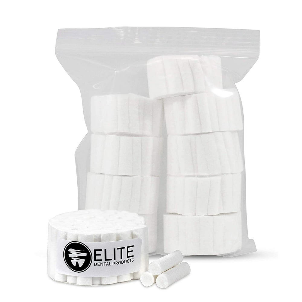 Cotton Rolls 2 Medium 1.5" NonSterile 100 High Absorbent Cotton