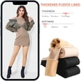 thumbnail image 2 of Fleece Lined Tights Women Sheer Fake Translucent Winter Thermal Pantyhose Opaque Warm Thick High Waist Leggings(XS-2XL), 2 of 6