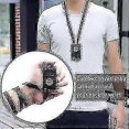 thumbnail image 3 of 2 Pcs Electronic Counter, Digital Hand Tally Counter Electronic Manual Clicker With Lanyard Add Subtract Model, 3 of 4