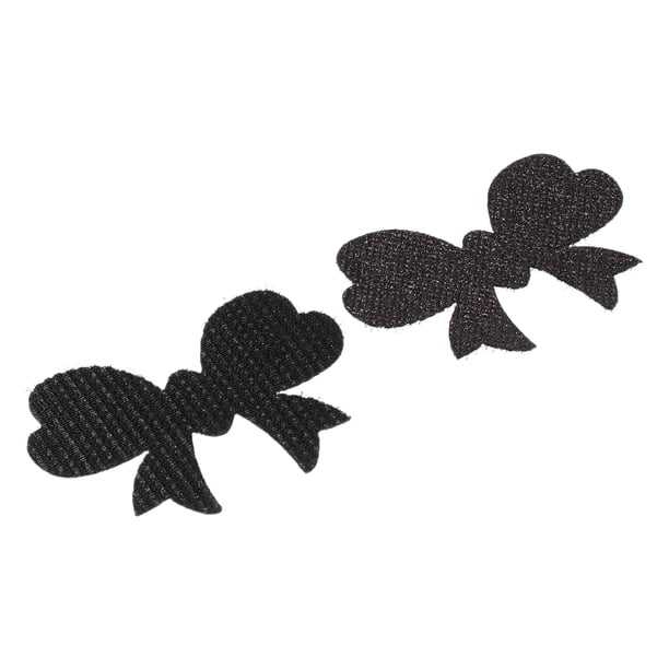 2 Piezas de Almohadillas para el Cabello en Forma de Flotador para Mujeres, Parche para Flequillo, Cintas Mágicas para el Cabello, Sujetadores de Cabello Negros