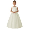 thumbnail image 1 of Robe de Fête de Noël pour Filles Sans Manches à Col Rond en Maille Robe Décontractée pour Filles 1 Pce, 1 of 6