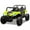 Green, variant on Riedhoff 24V Kids' Electric UTV Truck, 2-Seater with Remote, 3.1 MPH, LED Lights, Safety Belt,Red