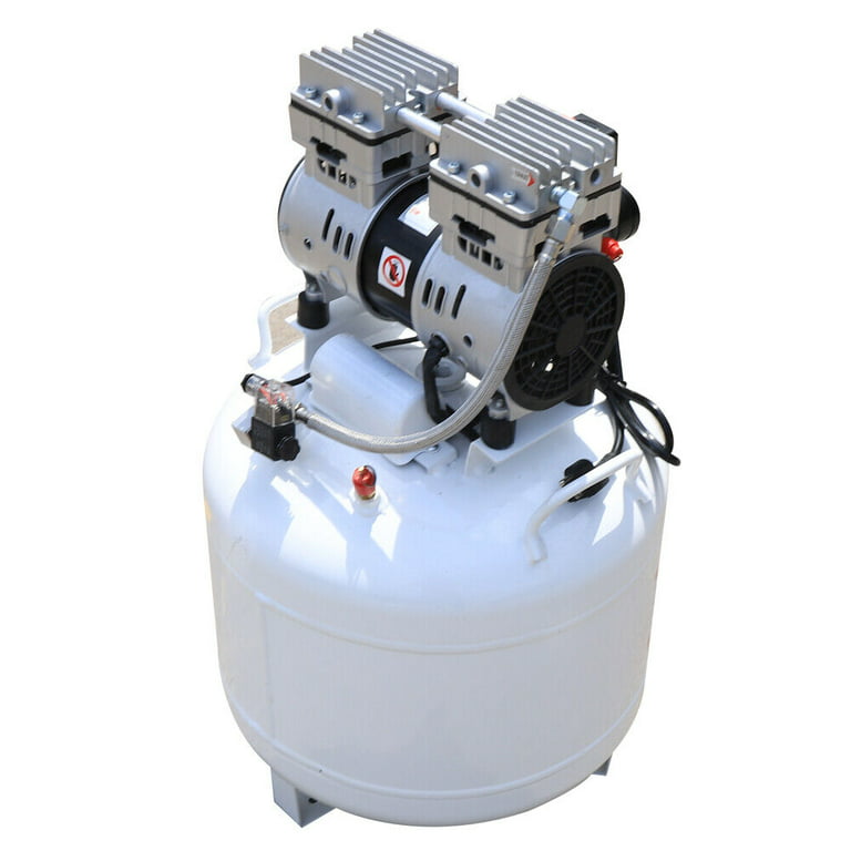Portable Dental Air Compressor Oil Free Silent Air Pump Noiseless 40L 110V  NEW 