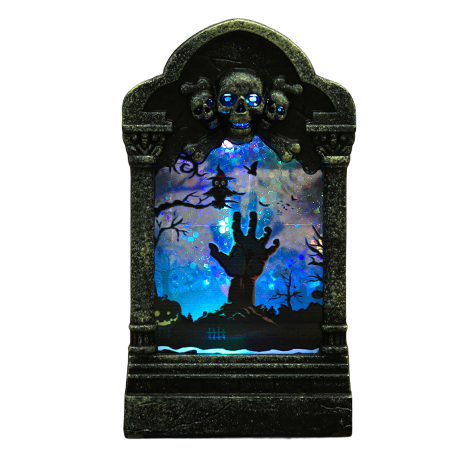SSBSM Halloween Graveyard Ornaments Realistic Decorative Increase