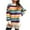 #677 Multicolor, variant on Felirenzacia Women's Fall Long Sleeve Oversized Crew Neck Gradient Stripped Knit Pullover Sweater Tops