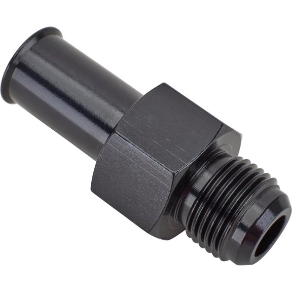 FRAGOLA 491991-BL AN-NPT Fittings and Components #8 Ford EFI Fuel Tank Outlet Fitting Black