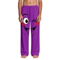 thumbnail image 4 of Kids Boys Funny Wink Face Graphic Joggers Elastic Waist Cotton Soft Sweatpants for Casual Daily Wear, 4-13Y, 4 of 9