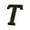 T, variant on SHIMELE Cast Iron House Letter Metal Alphabet Sign Wrought Iron Number Letter Wall Mount DIY Address Sign Vintage Industrial Home Garden Decor