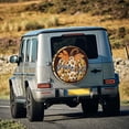 thumbnail image 5 of Bingfone Fall Farmhouse Pumpkins Spare Tire Cover Weatherproof Universal Wheel Protectors for RV Camper Travel Trailer SUV Truck-14 inch, 5 of 8
