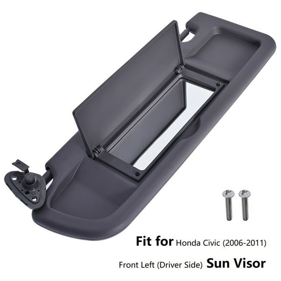 Fit for Honda Civic 2006-2011 Front Left Driver Side Dark Gray Sun Visor (83280-SNA-A01ZA)