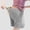 Gray, variant on Women's Ribbed Knit Shorts Liweisiy Lettuce Hem Adjustable Waist Lightweight Shorts Casual Loose Underwear Shorts Pink M