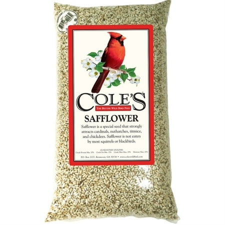 Cole's Safflower Bird Seed, 20 lb bag