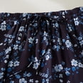 thumbnail image 5 of Njagoc3 Effortless Weekend: Womens Smocked Elastic Waist Midi Skirt | Solid Hue | Lightweight Rayon Challis | Summer Casual Wear for Farmers Markets & Picnics, 5 of 6