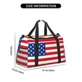 thumbnail image 3 of Kdxio America Flags3 Travel Duffel Bag Gym Bag Weekender Travel Bag Gym Bag for Women &Men Airplane Travel Essentials for Flying, 3 of 7