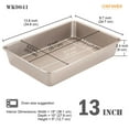 thumbnail image 5 of Chefmade 13” x 9” Non-stick Carbon Steel Cake Pan, 5 of 6