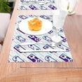 thumbnail image 5 of XMXY Woven Placemats Set of 6 PCS, Purple Gaming Console Table Mats Washable Heat Resistant Placemats, 5 of 6