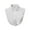 Style #02 - White, variant on Collars for Women,Dickey Collar for Women,Detachable Collars for Women,False Collar,Womens Dickies Collars,Stylish Detachable Rhinestone Fake Collar Half Shirt Blouse Chiffon False Collar