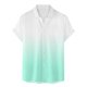 thumbnail image 2 of Camisas de Manga Larga para Hombres Moda Casual Impresión Cuello de Vuelta Blusa Transpirable para Diario Y de Negocios, 2 of 6
