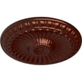 thumbnail image 3 of Ekena Millwork 11 1/4"OD x 1 1/8"P Linus Ceiling Medallion, Hand-Painted Antique Copper, 3 of 6
