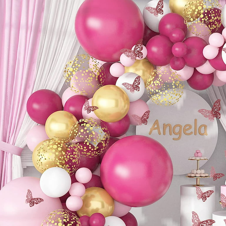 LOVE teal & rose gold  Rose gold party decor, Balloon garland diy, Balloon  garland