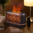 thumbnail image 4 of Earnest Living Essential Oil Diffuser Classic Flame Diffuser 200ml Timers Night Lights and Auto Off Function Home Office Humidifier Aromatherapy Diffusers for Essential Oils Black, 4 of 8