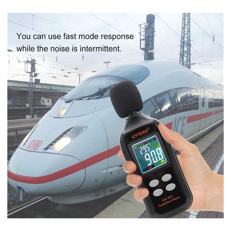 Noise Decibel Meter, Noise Meter Portable Noise Detector Sound
