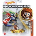 thumbnail image 6 of Hot Wheels Mario Kart Die-Cast Character Cars Collection Set, 7 Pack, Nintendo Gaming Collectibles GBG25-957P, 6 of 9