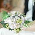 thumbnail image 4 of Tineasur Wedding Floral Holder White Lace Collar DIY Bridal Bouquets Handle, 4 of 6