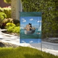 thumbnail image 4 of Easygdp Two Brave Cats Are Floating On The Sea Iceberg Garden Flag Yard Flag Welcome Flag, Double-Sided, Weather Resistant for Outdoor Decor - 12.5"x18", 4 of 9