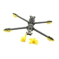 thumbnail image 3 of Marco de cuadricóptero con brazo, dron RC con piezas impresas Marco de dron, con brazo de 5 mm, para amarillo, 3 of 9