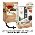 thumbnail image 2 of Numi Organic Black Tea, Breakfast Blend, 18 Count (Pack of 3) - Packaging May Vary, 2 of 3