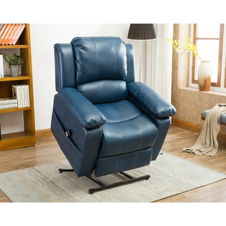 Leather 3 Position Lift Chair - Greyson Living Chadsworth Leather Gel Lift Chair by