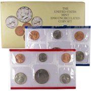 1990 Uncirculated Coin Set U.S Mint Original Government Packaging OGP